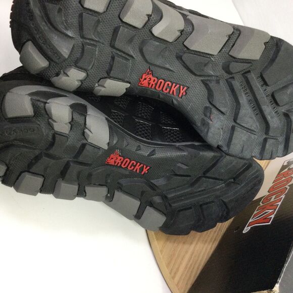 Rocky Mens Trail Blade Work Shoes Sneakers Composite Toe Black Size US 10W NWB - Picture 7 of 10